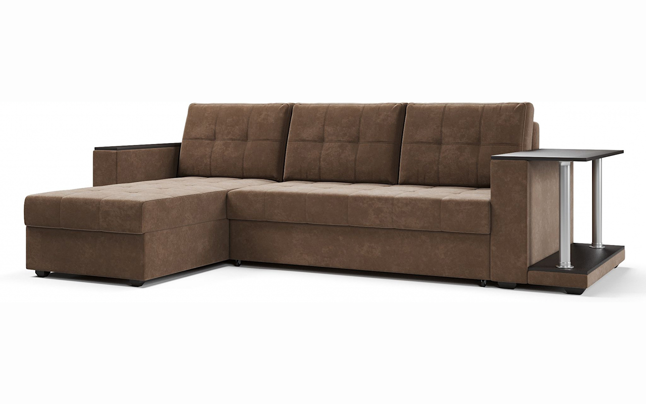 Gupan Диван-кровать угловой со столом Атланта 1 Классик