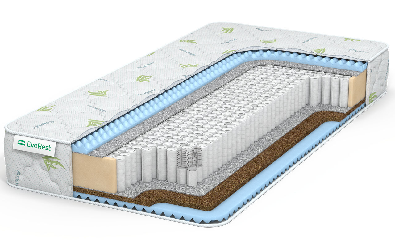 матрас Everest Ту-Вэй Массаж бикокос S1000 1 Everest Ту-Вэй Массаж бикокос S1000